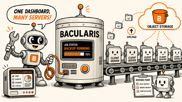 Bacularis, Dashboard Web untuk Bacula yang Bikin Backup Puluhan Server Gak Ribet
